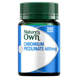 Nature's Way 373 Chromium Picolinate 200 Tablets