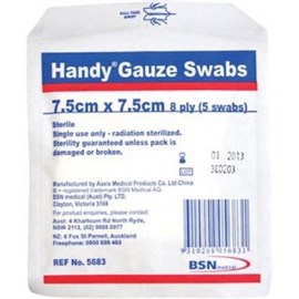 Handy Gaze Swab ST 7.5C X5 5683