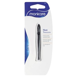 Manicare Tweezers Black Slant 35000