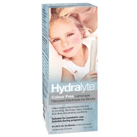 Hydralyte Electrolyte Ice Blocks Lemonade 16 Pieces