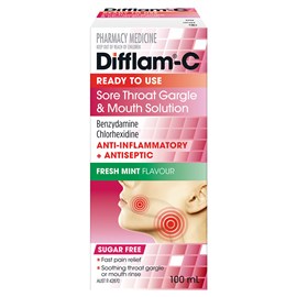 Difflam-C Antiseptic Solution 100ml