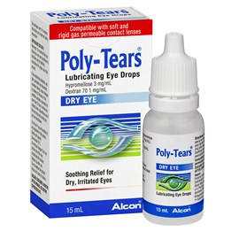 Poly-Tears Eye Drops 15ml