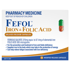 Fefol Spansules 30 Capsules