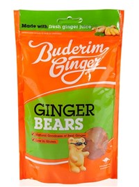 Buderim Ginger Bears 190g