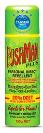 Bushman Plus Repellent with Sunscreen Aerosol 150g