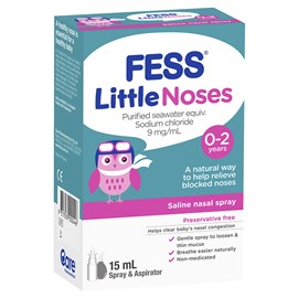 Fess Little Noses Spray + Aspirator 15ml