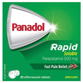 Panadol Rapid Soluble 20 Tablets