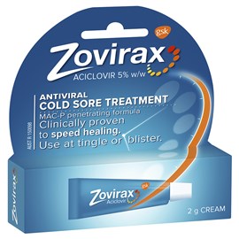 Zovirax Coldsore Cream Tube 2g