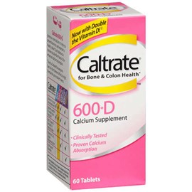 Caltrate Calcium 600mg 60 Tablets