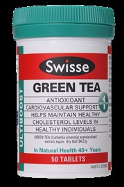 Swisse Ultiboost Green Tea 50 Tablets