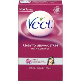 Veet Nat Face Cold Wax Strips 20