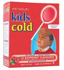 Kids Cold Raspberry 10 Lozenges