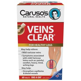 Caruso's Veins Clear 60 Tablets