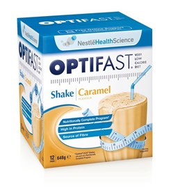 Optifast VLCD Shake Caramel 54g 12 Pack