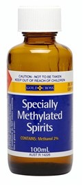 Gold Cross Methylated Spirit 100ml