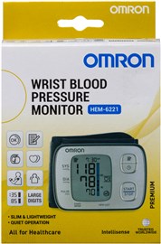 Omron HEM6221 Premium Wrist Blood Pressure Monitor
