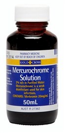 Gold Cross Mercurochrome Solution 2% 50ml