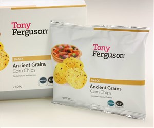 Tony Ferguson Ancient Grain Corn Chips 20g