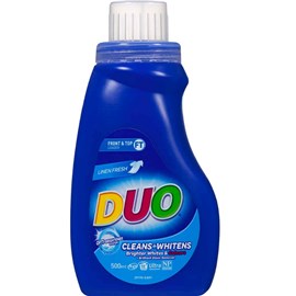 Duo Laundry Liquid Cleans & Whitens 500mL