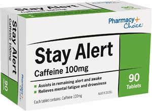 Pharmacy Choice Stay Alert 100mg 90 Tablets