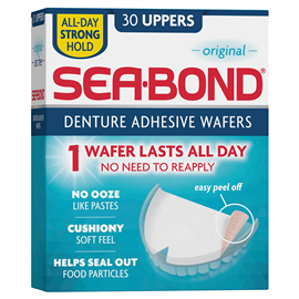 Sea-Bond Dentures 30 Upper