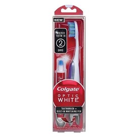 Colgate Toothbrush Optic White Msoft + White Pen