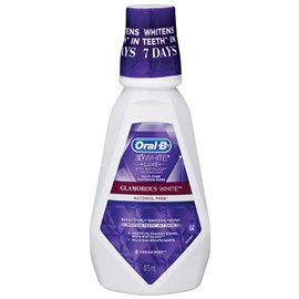 Oral B 3d White Rinse Fresh Mint 473ml