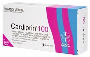 Cardiprin 100mg 180 Tablets
