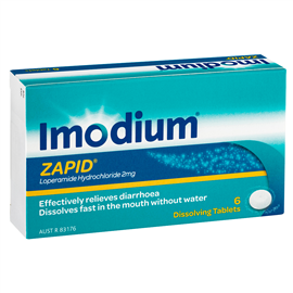 Imodium Zapid 2mg 6 Tablets