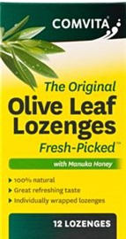 Olive Leaf Extract Oral Lozenges 12 Pack