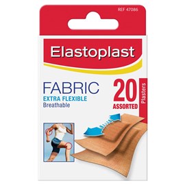 Elastoplast Fabric Strips Assorted X20