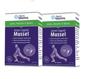 Blooms Green Lipped Mussel  Twin Pack