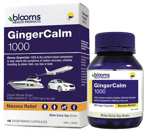 Blooms GingerCalm 1000mg 15 Capsules