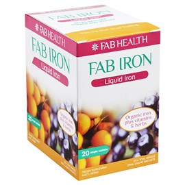 Fab Iron Liquid 20 X 10ml Sachet