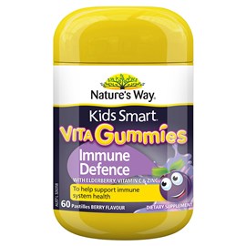 Nature's Way Kids Smart Vita Gummies Cold & Flu, Immunity 60 Pastilles