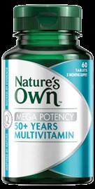 Nature's Own 1652 Multivitamins 50+ 60