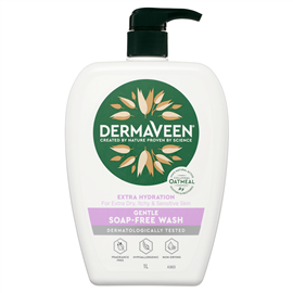 DermaVeen Extra Gentle Soap Free Wash 1L