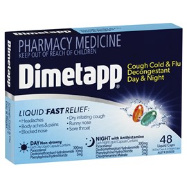 Dimetapp Pe Day & Night 48 Capsules