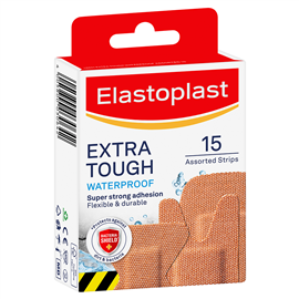 Elastoplast 48601 Heavy Fabric Waterproof Assorted 15 Packs