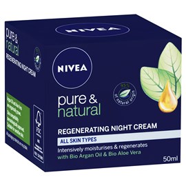 Nivea Pure & Natural Night Cream 50ml