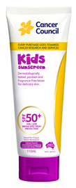 Cancer Council Kids SPF50+ 110ml