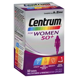 Centrum for Women 50+ 60 Tablets