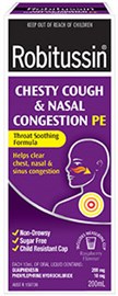 Robitussin Chesty Cough Nasal Congestion 200ml