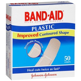 Band - Aid Plastic 50 Strips