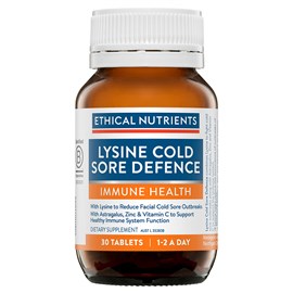 Ethical Nutrients Lysine 30 Tablets