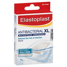 Elastoplast Antibacterial Waterproof 5 Dressing