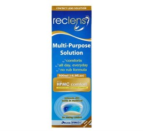 Reclens Multi - Purpose Solution 500ml + Case