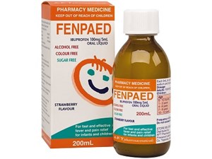 Fenpaed Ibuprofen Liquid 200ml