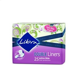Libra Extra Thin Double Liner 25 Pads