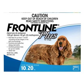 Frontline Plus Dog 10 20kg Medium 3